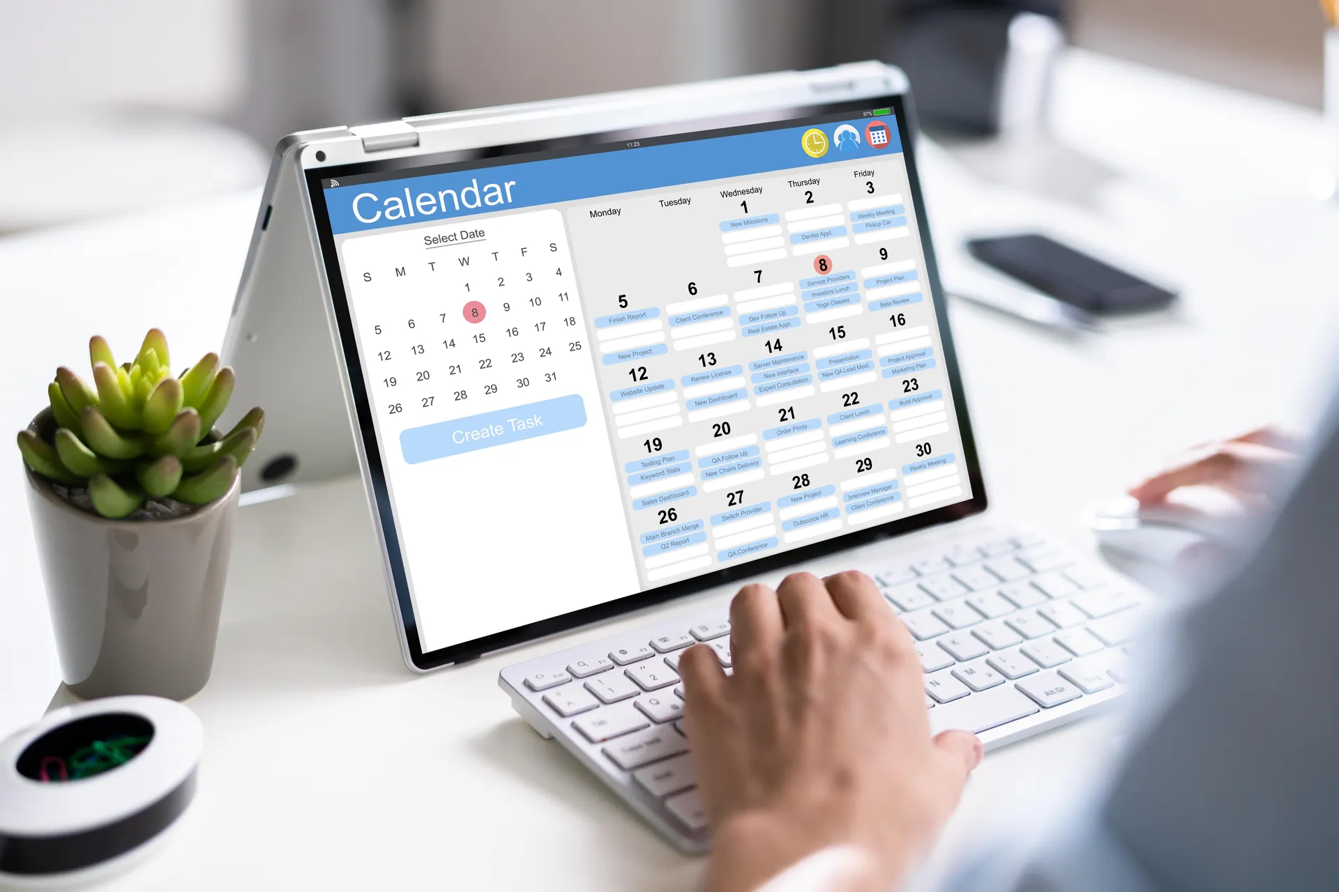 Sistema de citas sincronizado con Google Calendar